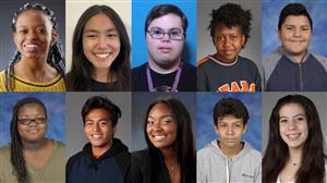 Students of the Month for December 